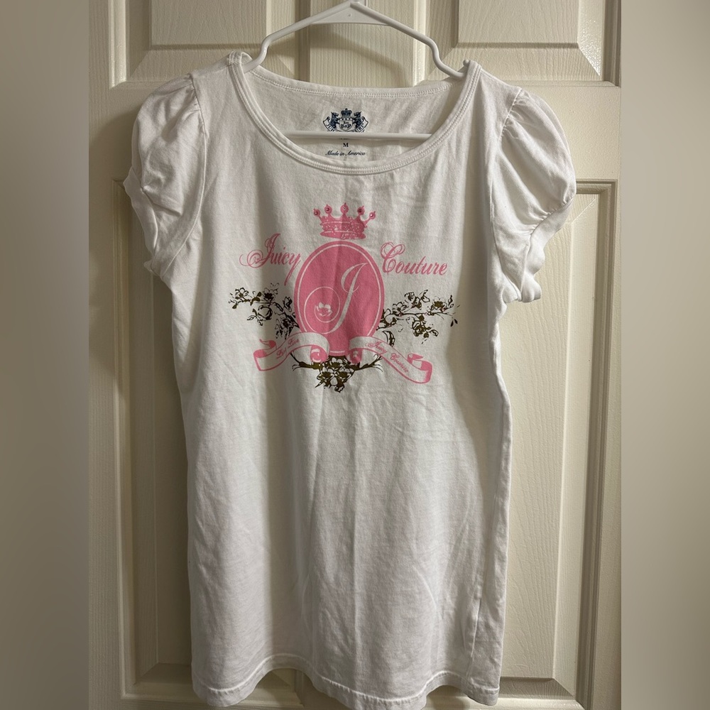 juicy couture shirt with puffy sleeves